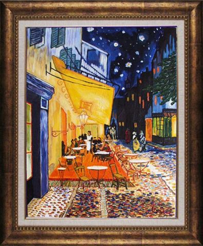 Cafe Terrace on the Place du Forum, Arles - reproduction